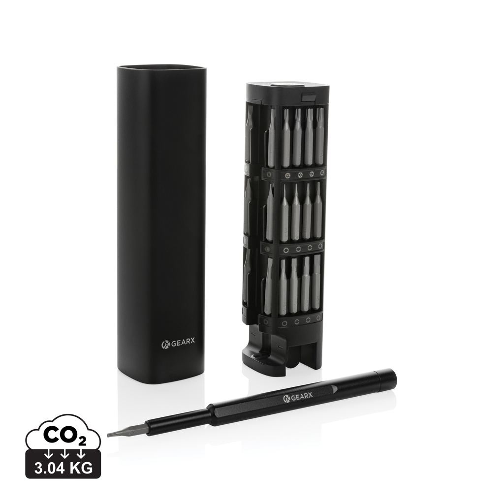 Set de tournevis 46 pcs en aluminium recyclé RCS Gear X