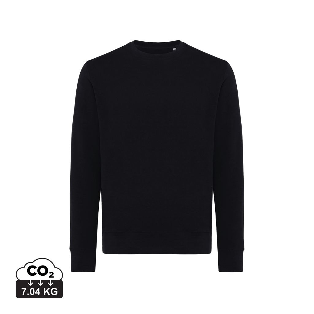 Sweater léger à col rond en coton recyclé Iqoniq Etosha