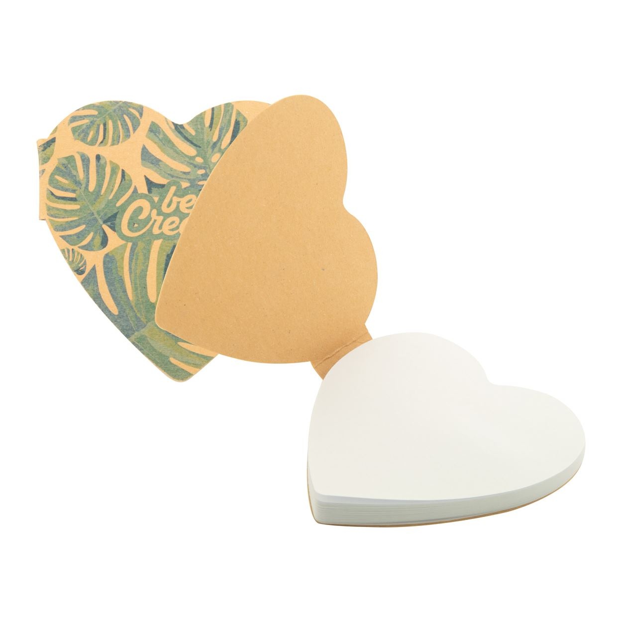 CreaStick Heart Eco CreaStick Heart Eco bloc-notes autocollant personnalisé