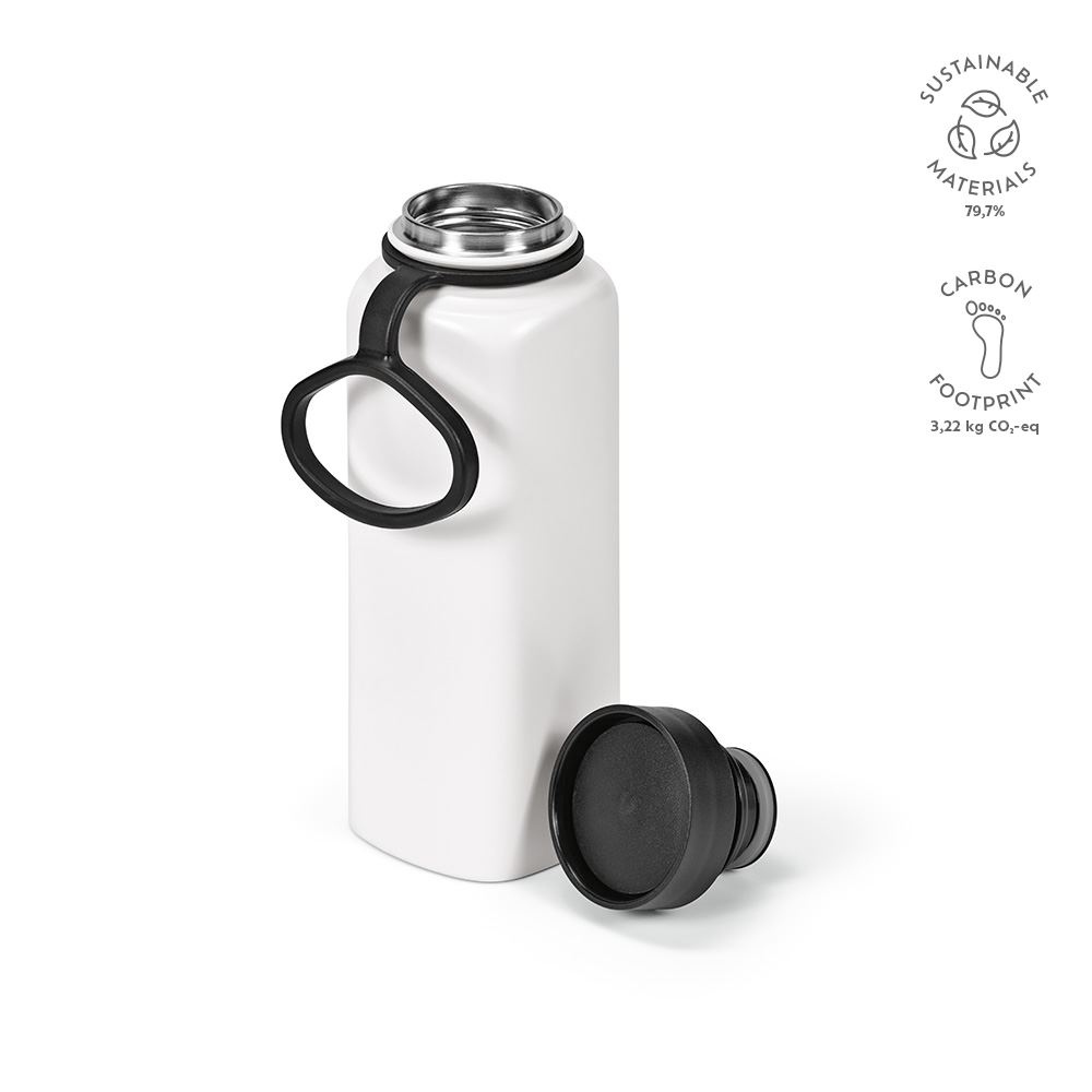 Bouteille / Gourde Ural en acier inoxydable recyclé 820 ml
