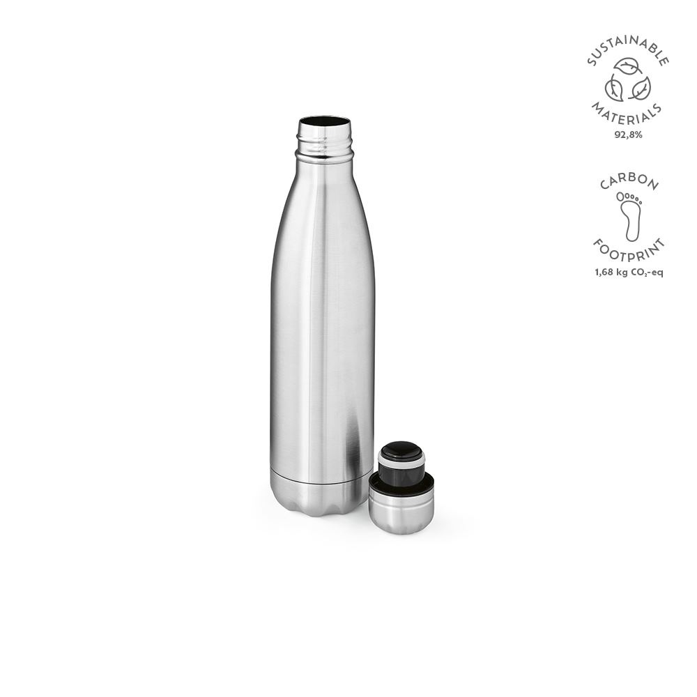 Bouteille / Gourde Mississippi 550P acier inoxydable recyclé 535 ml