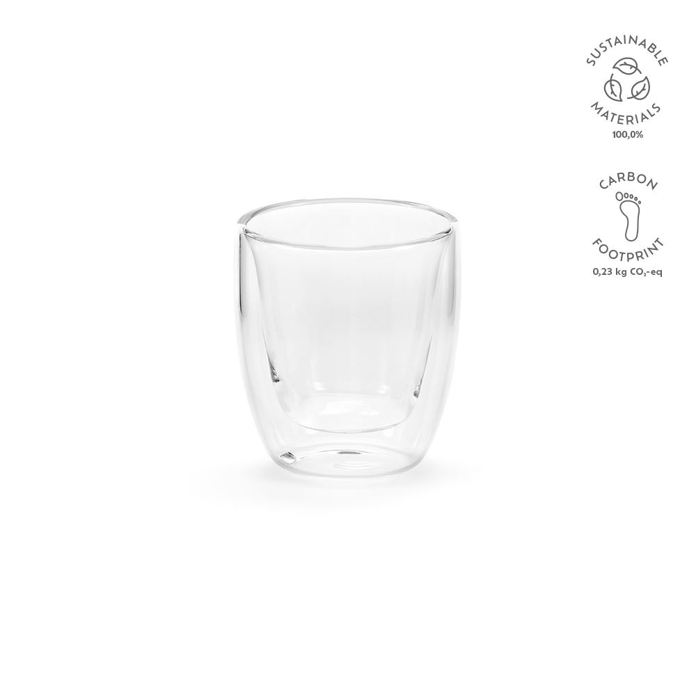 Mug Meuse 75 en verre borosilicate 70 ml