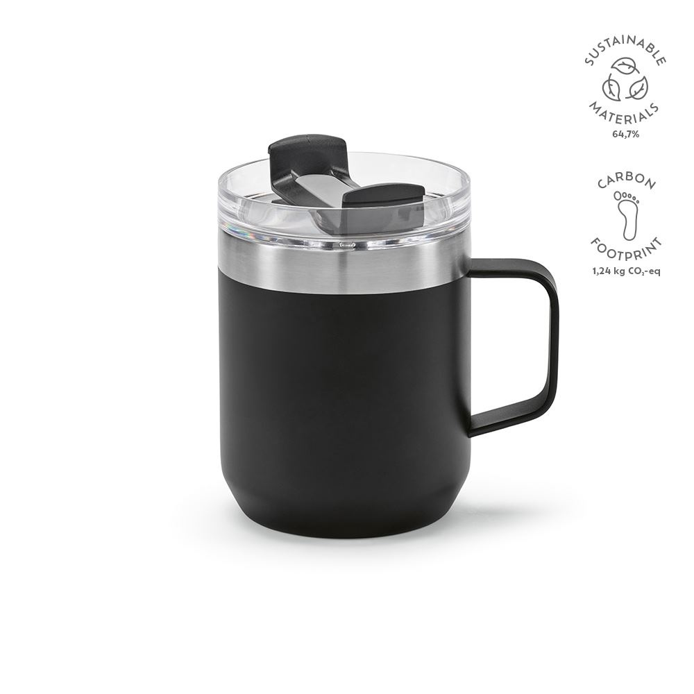 Mug Shinano en acier inoxydable recyclé 440 ml