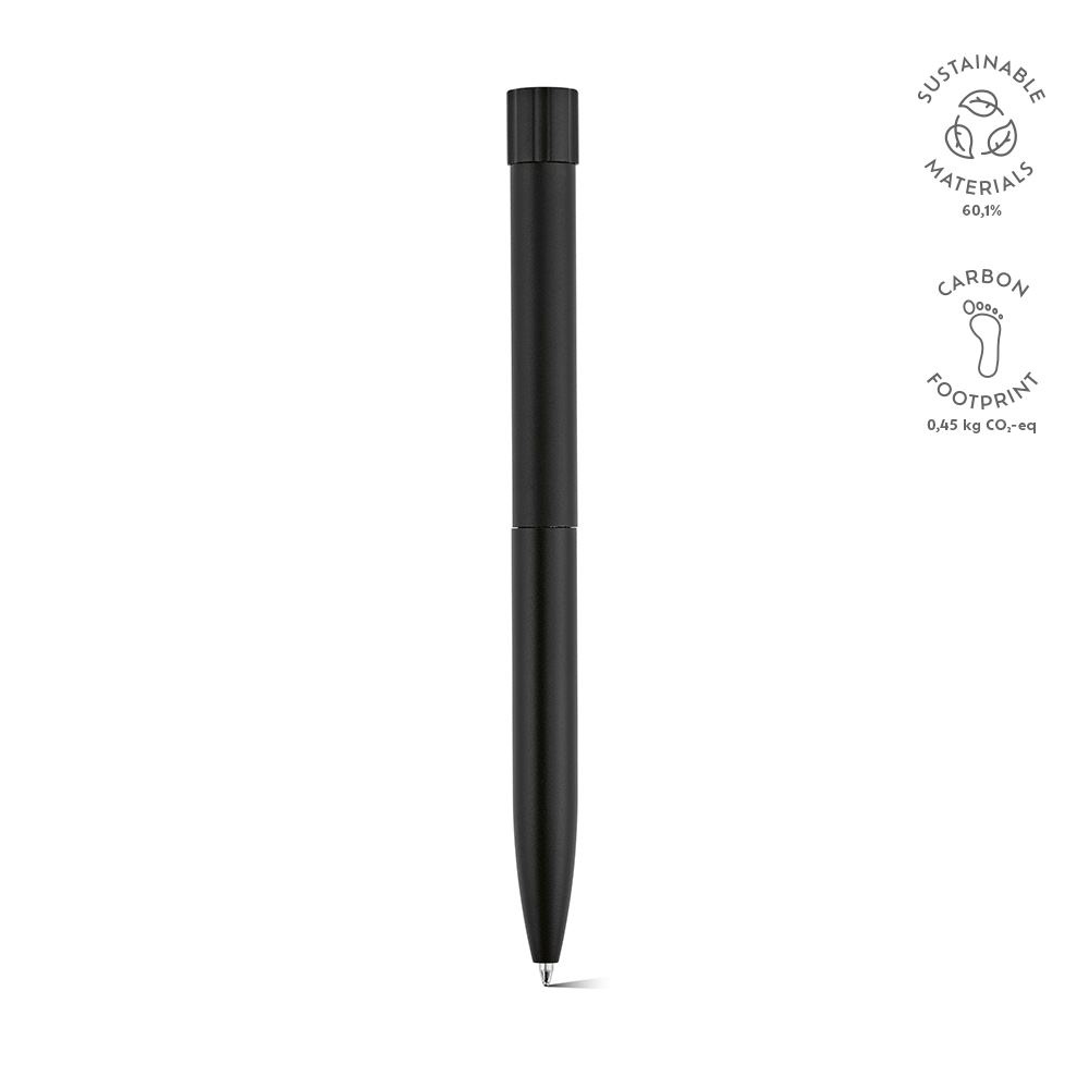 Stylo à bille Borges Aluminium recyclé Encre noire