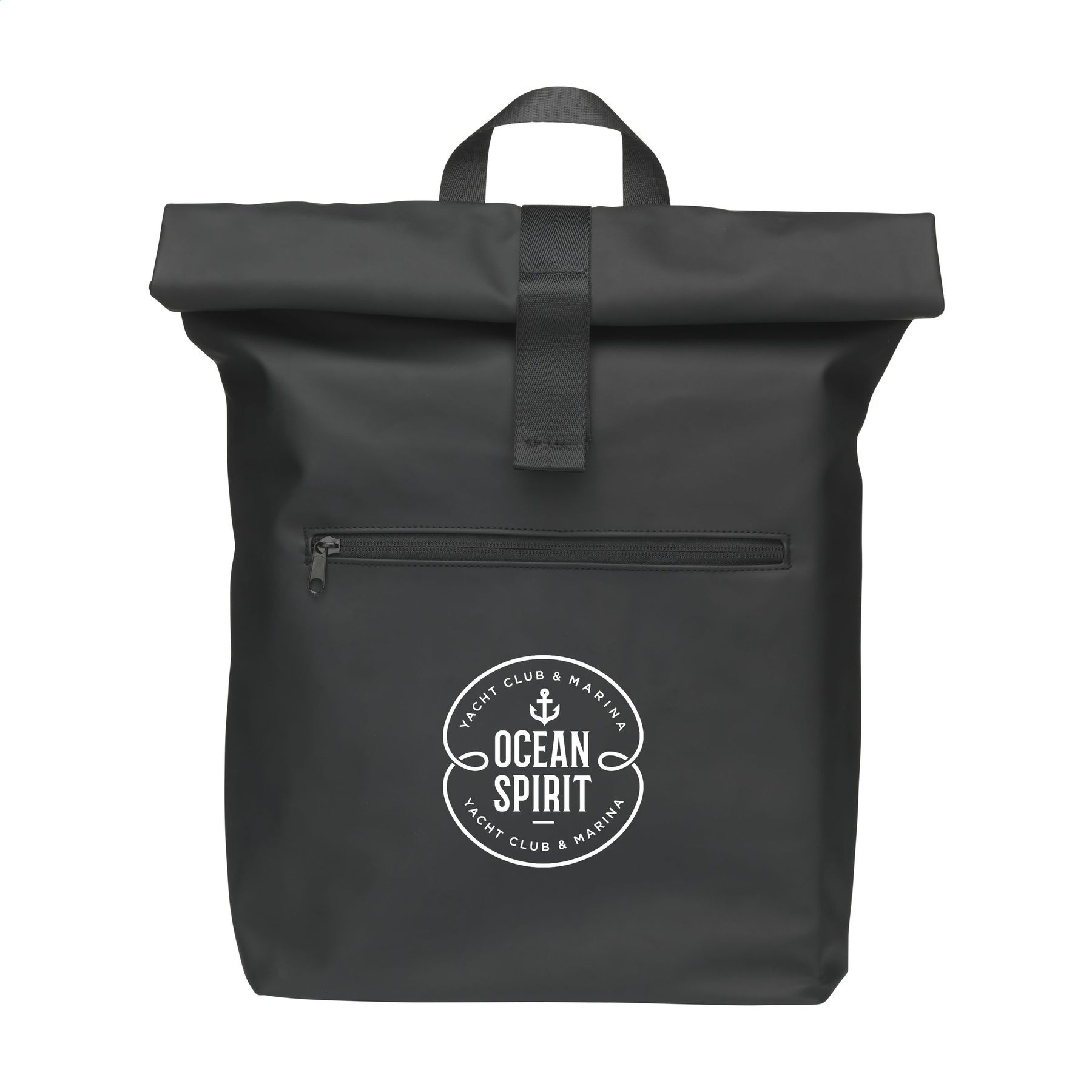 Lennon Roll-Top Recycled PU Backpack