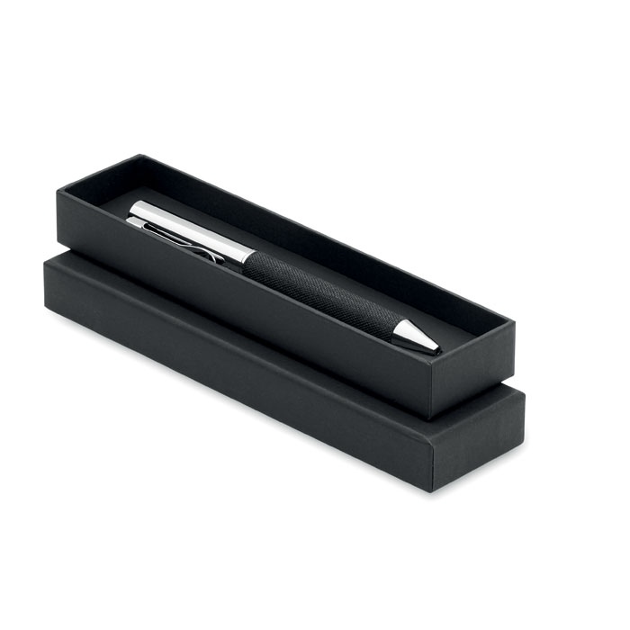 SCRIBI - Stylo bille twist métal +boîte