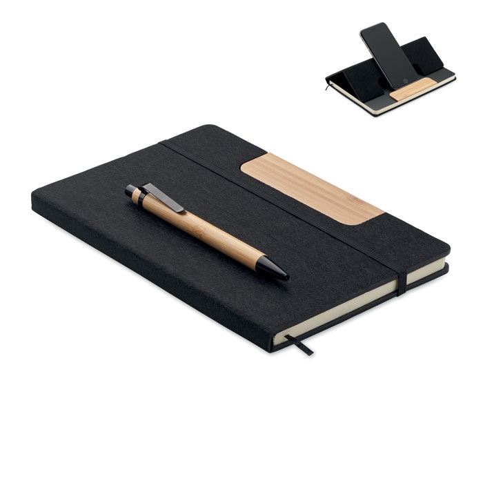 NOTEMIX - Carnet A5 RPET et stylo