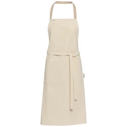 Tablier Nia en coton recyclé 200 g/m²
