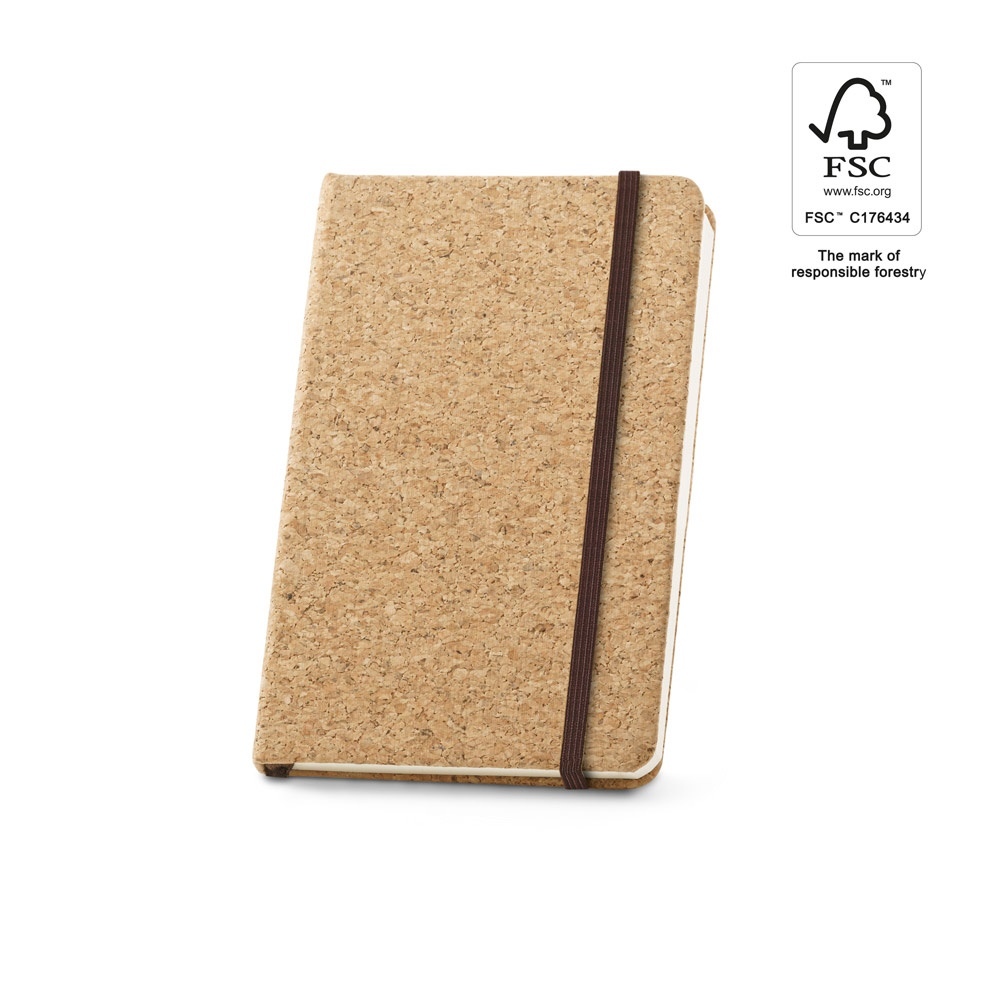HAWKINS. Carnet de poche en liège avec pages unies