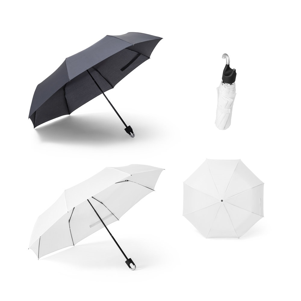 AARON. Parapluie pliable 21" pongé 190T