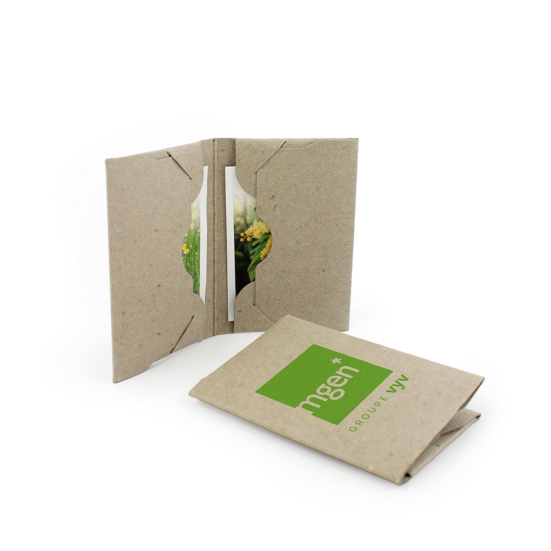Porte carte carton recyclé