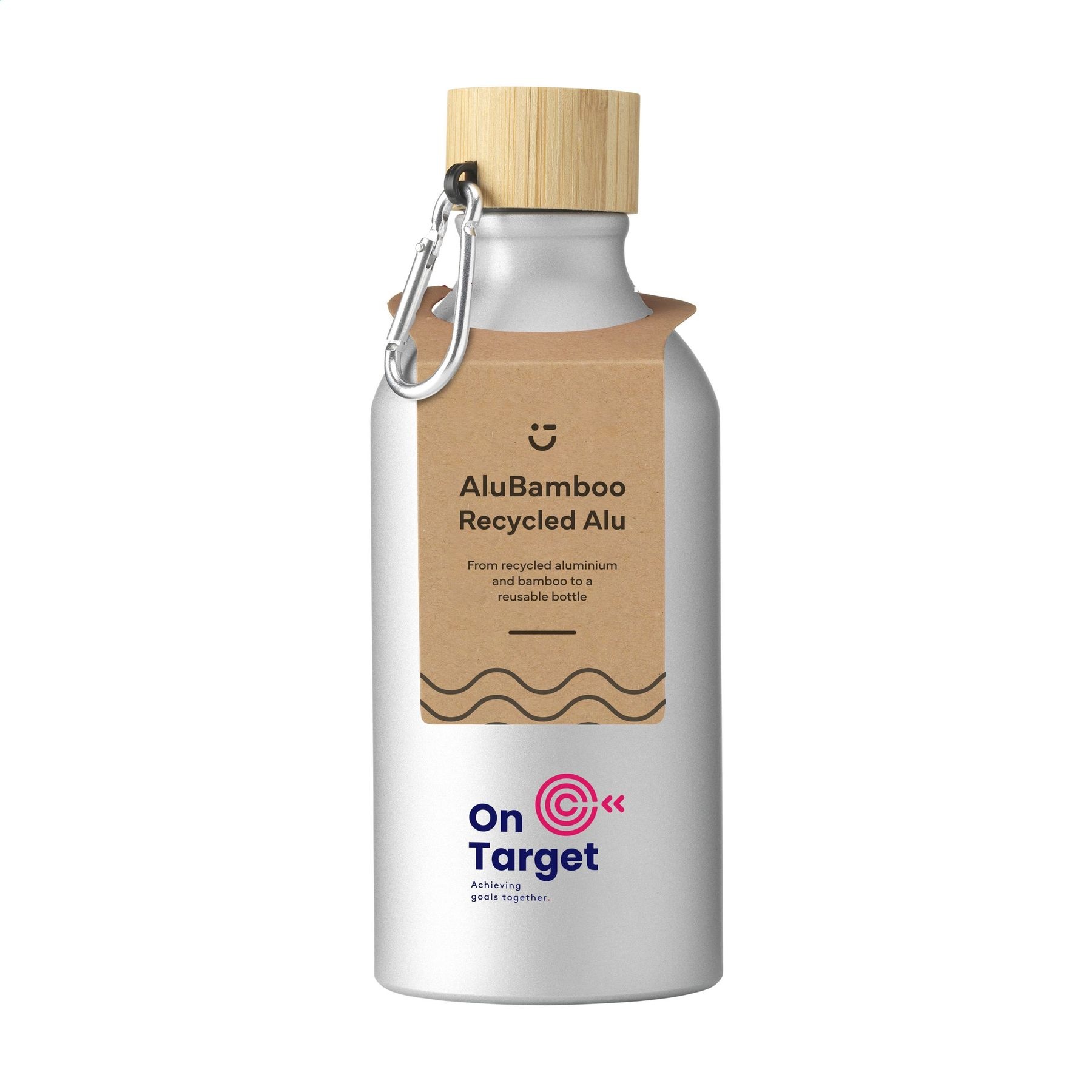 AluBamboo GRS Recycled Alu 500 ml bouteille