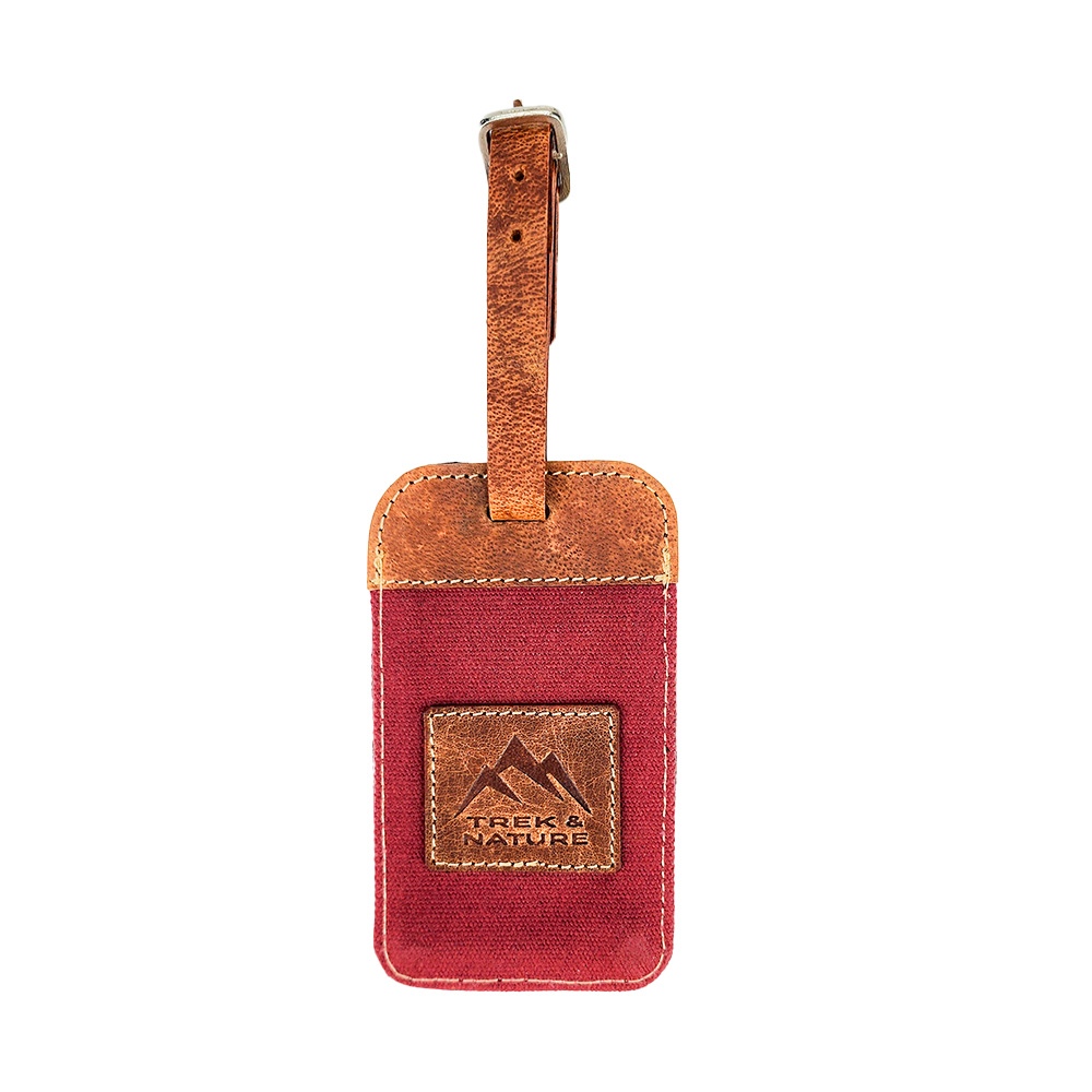 Etiquette de voyage cuir Ana T&N