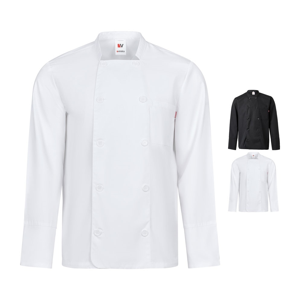 VL KALI. Veste de cuisine à manches longues (175g/m²)