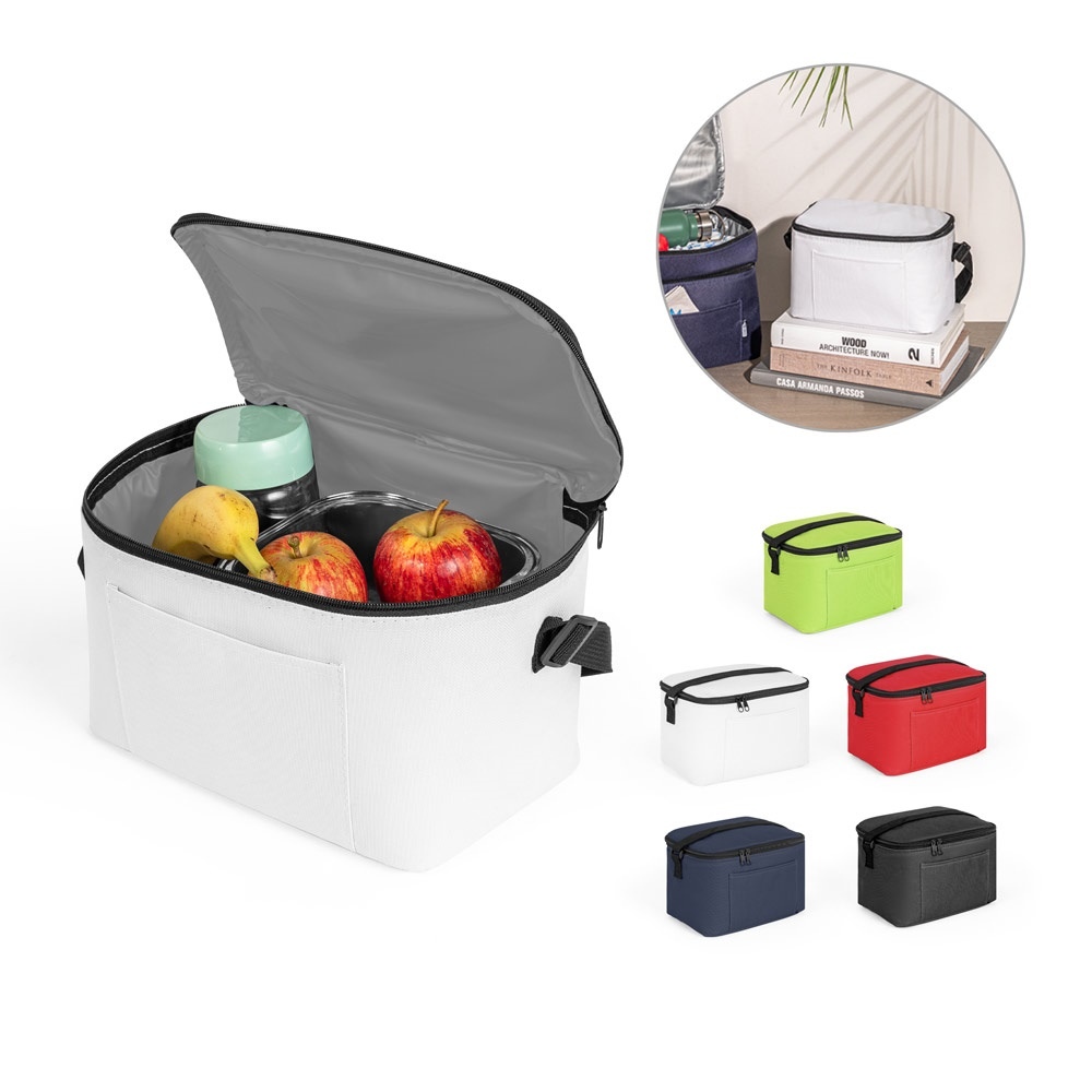 CANCUN. Sac thermique en 600D avec intérieur PEVA 6 L
