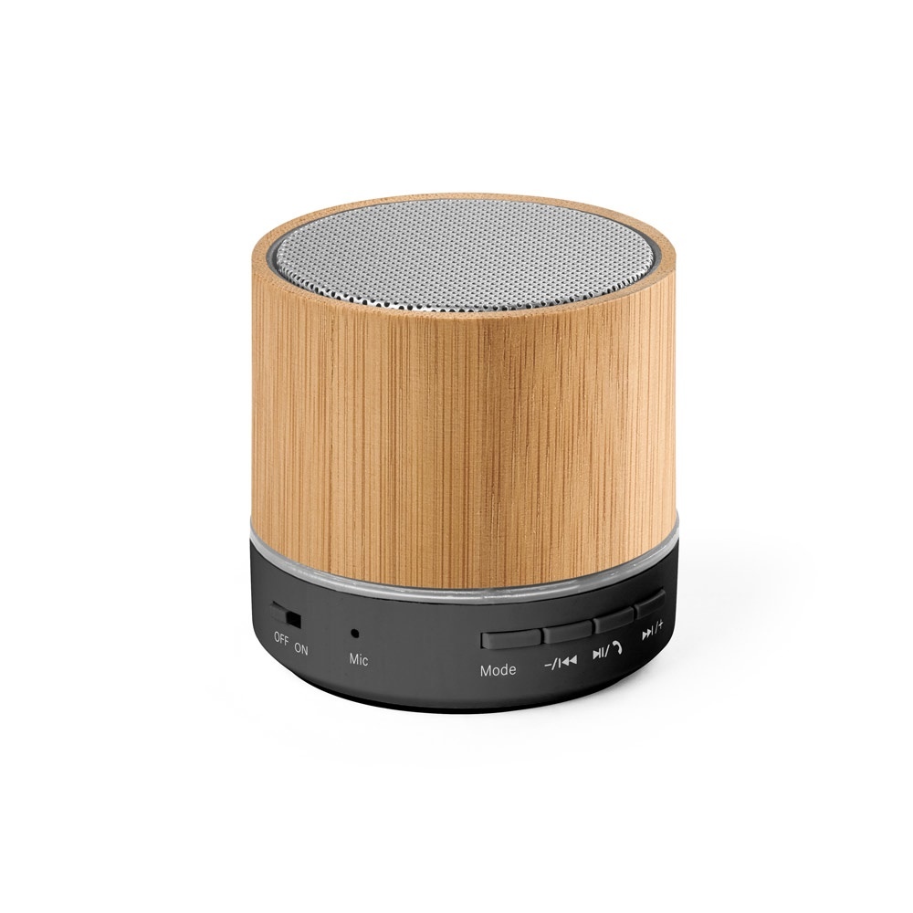 RE-GLASHOW. Haut-parleur portable 3W avec une autonomie de 4h30m sur 100% rABS