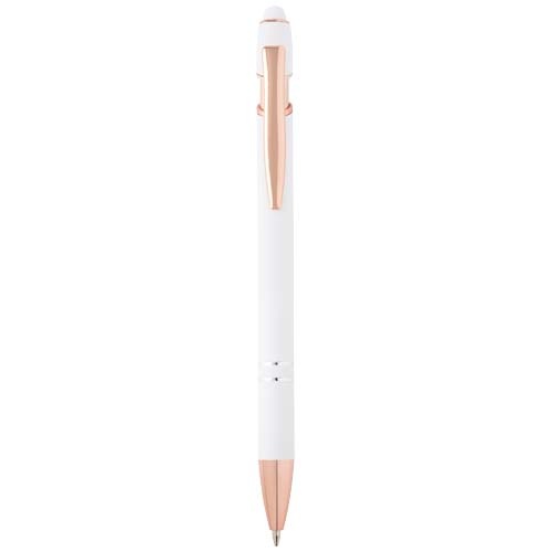Stylo bille Nanna avec finition or rose (encre bleue)