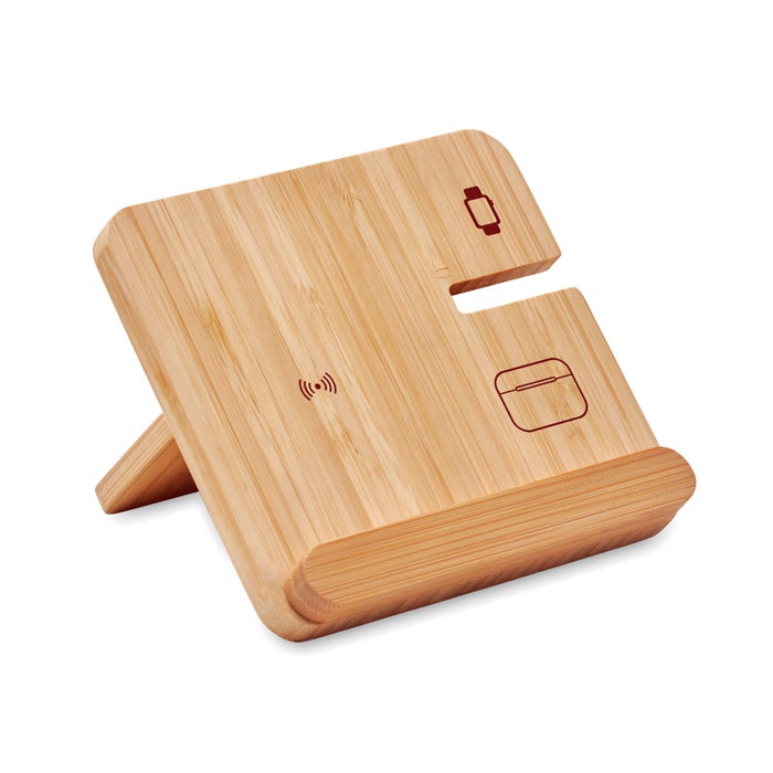 BOOGAR - Chargeur sans fil 3 en 1 15W