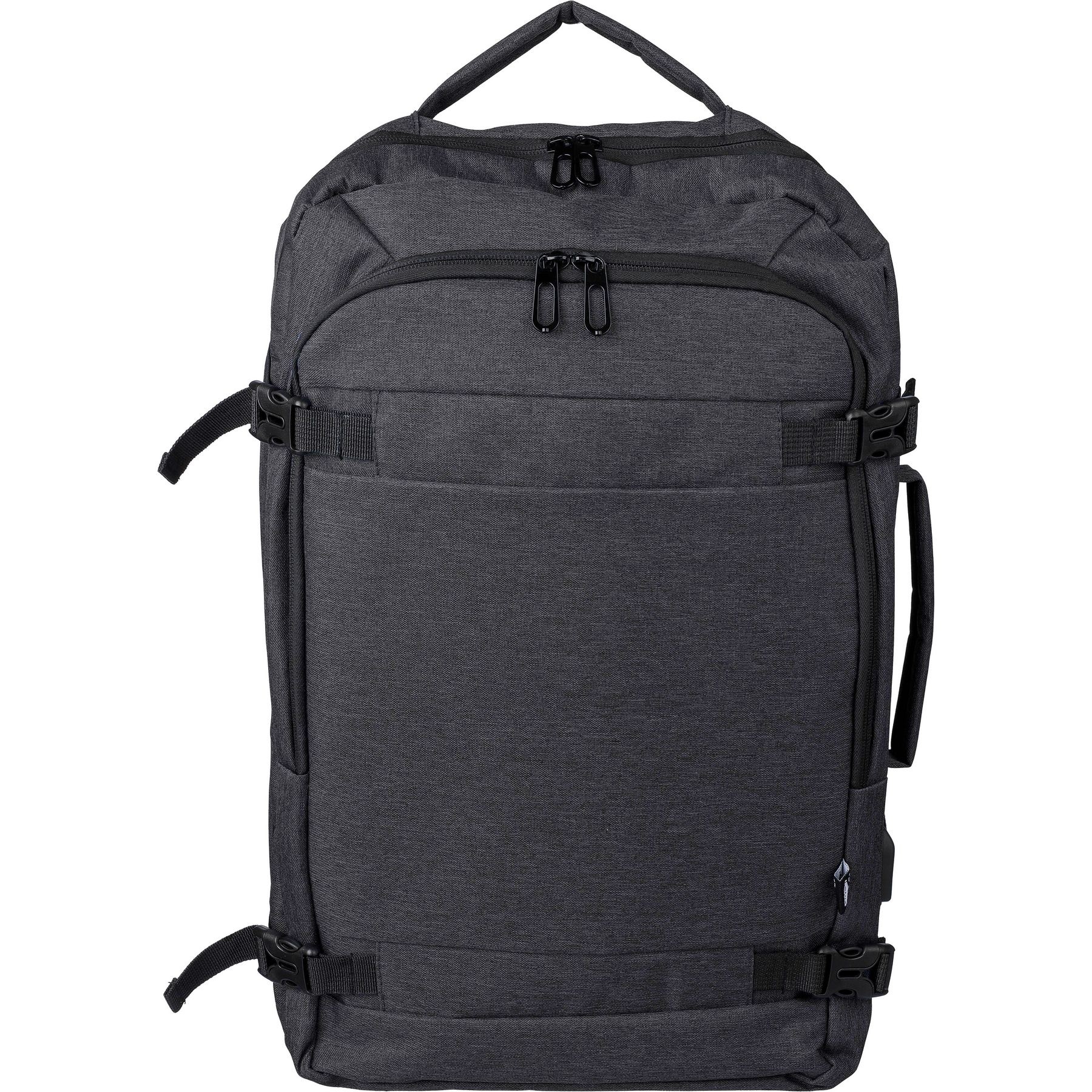 Sac à dos porte-ordinateur de 17'' en polyester rPET 300D Malcolm