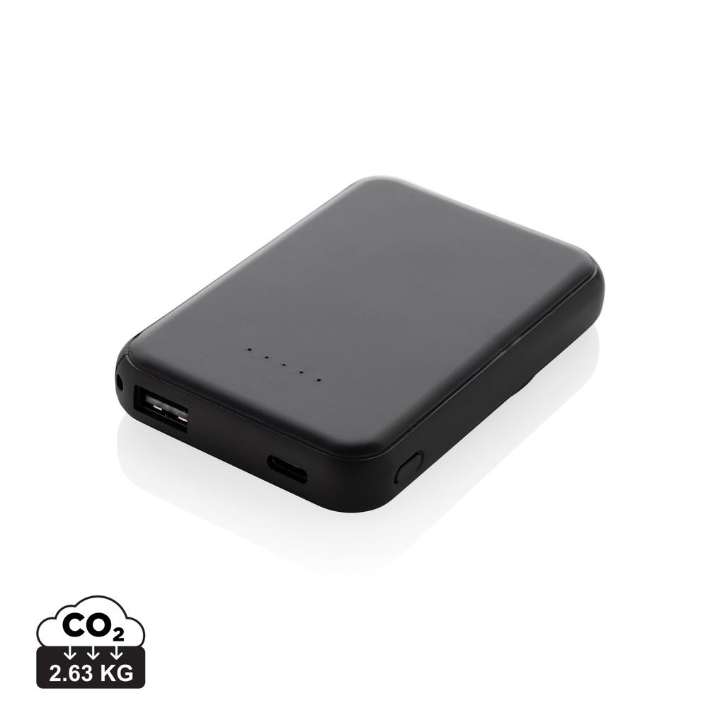 Powerbank 5000mAh et 5W en plastique recyclé RCS Stellar