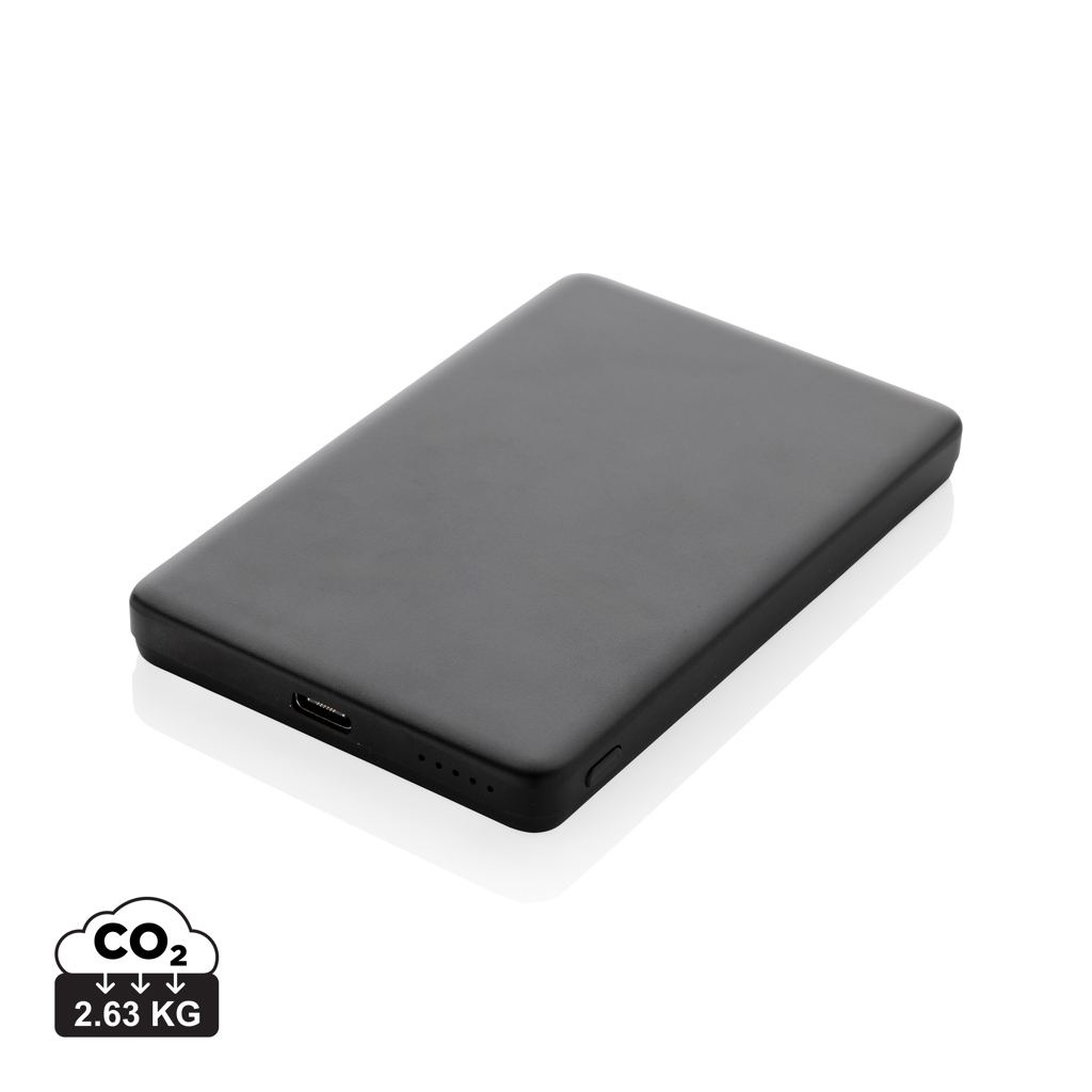 Powerbank 5000mAh et 5W en aluminium recyclé RCS Orion