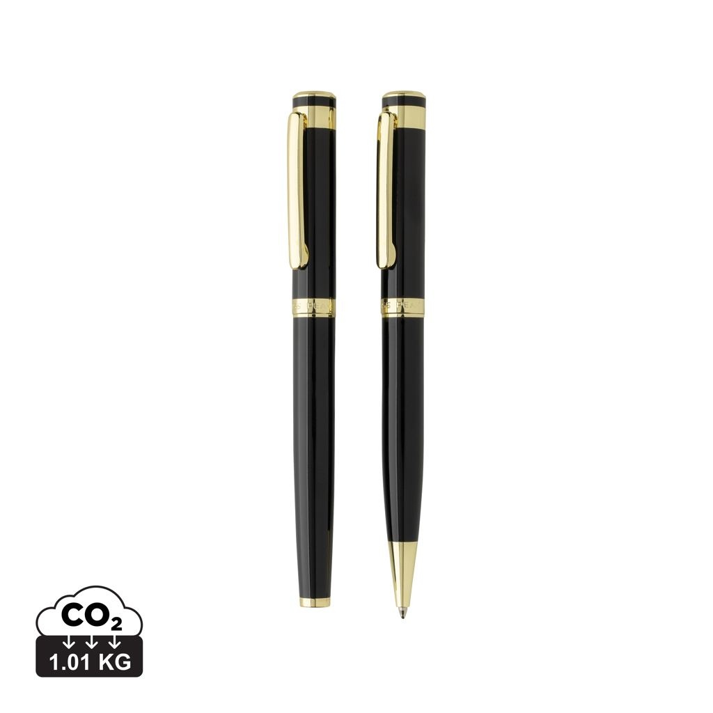 Set de stylos en cuivre recyclé RCS Swiss Peak Luca