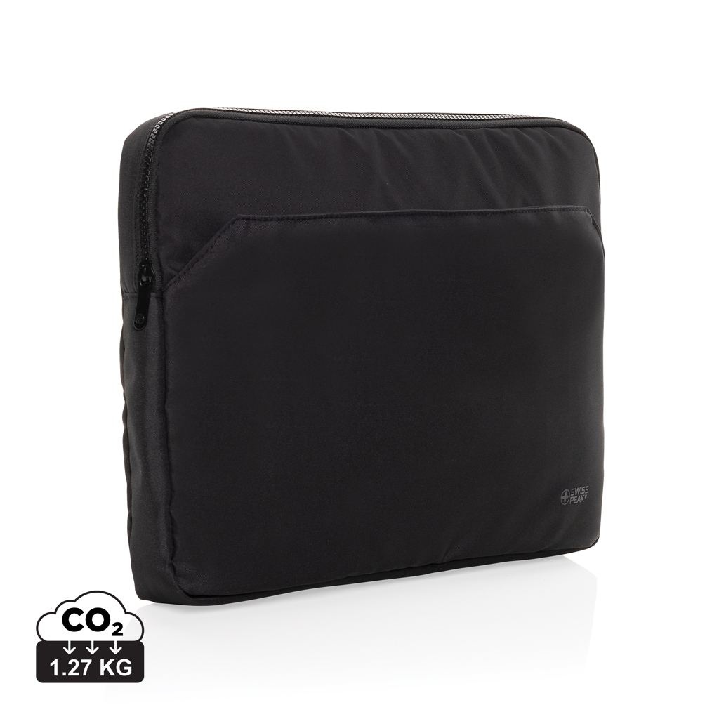 Pochette ordi 15.6'' en rPET AWARE™ Swiss Peak Essential