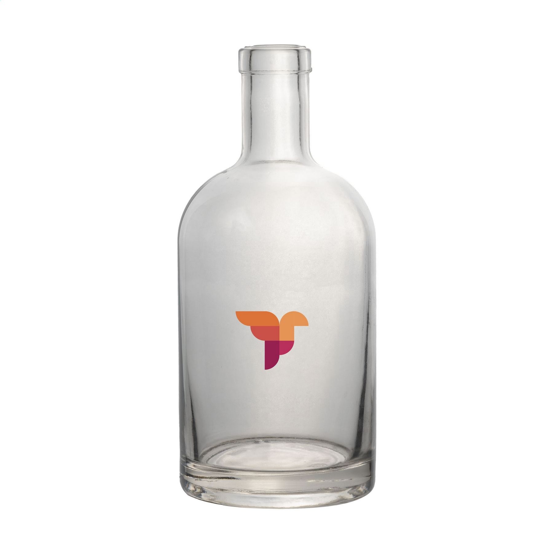 Bouteille d'eau en verre élégante 700 ml