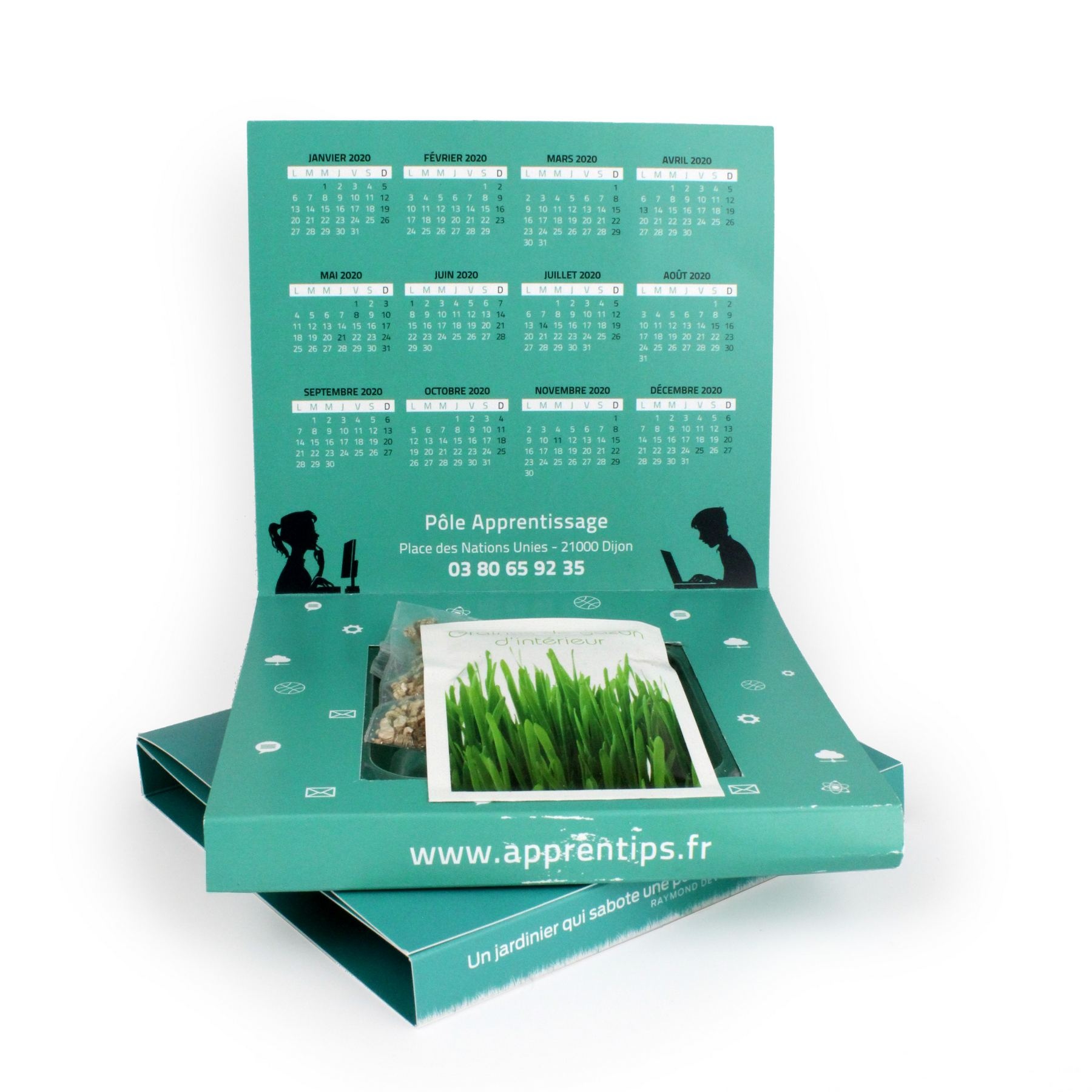 Carte Jardin carré