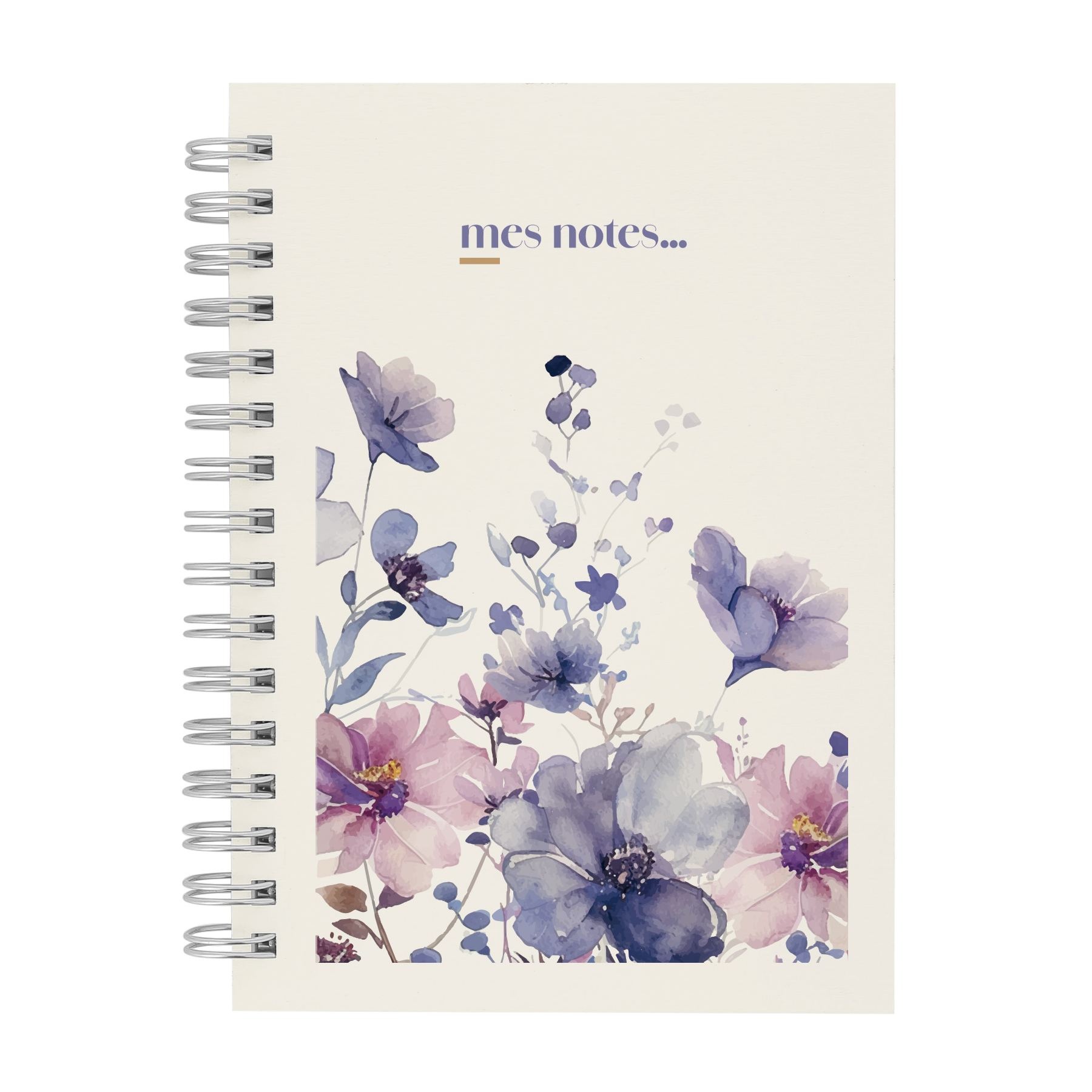 CARNET A6 papier couché(+Quadri 133 x 90 mm)