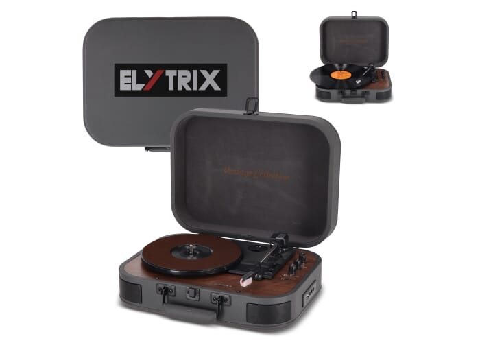 MT-207-Tourne disque Vintage  avec sortie BT