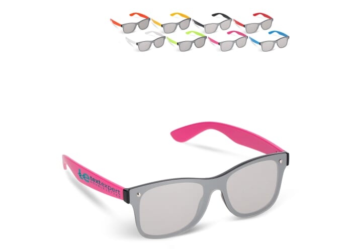 Lunettes de soleil Justin R-PC avec uni-lentilles miroir UV400