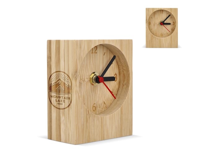 Horloge de bureau rectangulaire