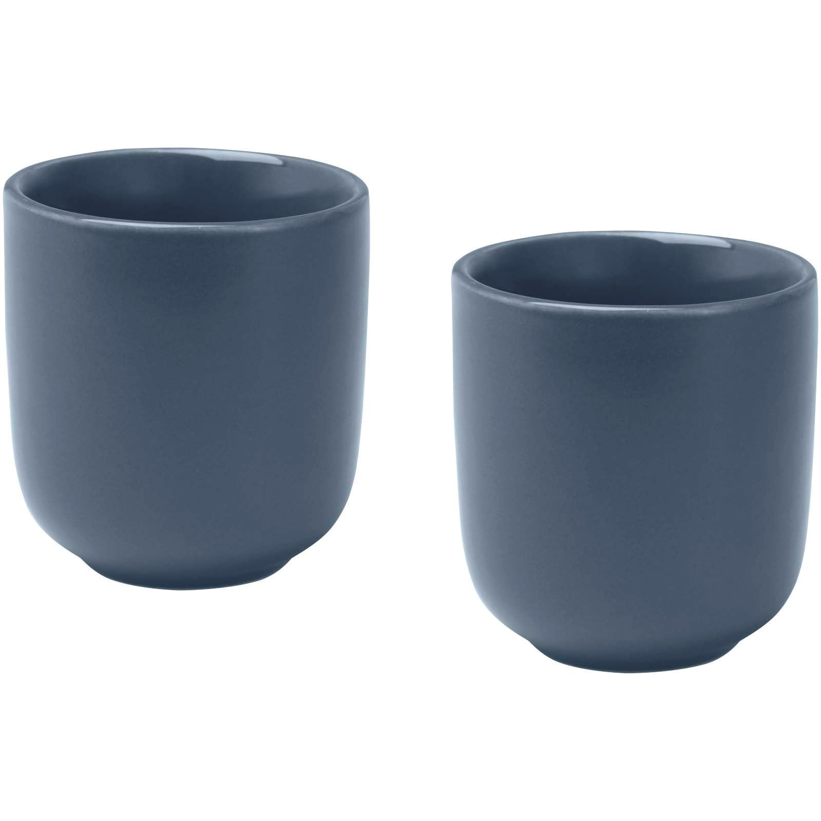 Tasses à expresso Male en céramique de 90 ml - set de 2