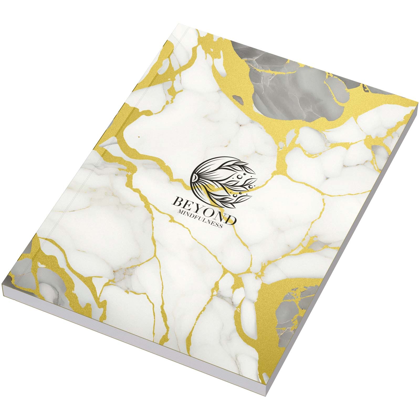 Cahier A5 Novella Austen à couverture souple métallisée de 100 feuilles