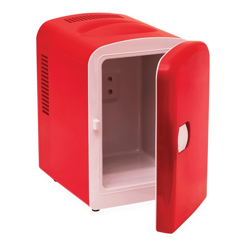 Mini réfrigérateur rouge HOT AND COOL