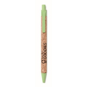 Stylo bille en lige et  paille de bl MONTADO