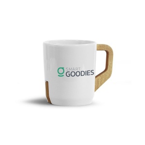 Mug en cramique et bois TRISTAN 320 ml