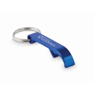 Porte-cls avec dcapsuleur en aluminium recycl