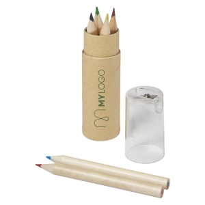 Set de 6 crayons de couleur personnalisable - Kram
