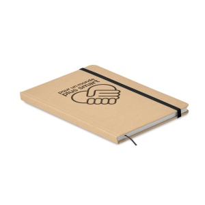 Carnet A5 publicitaire en carton recycl�