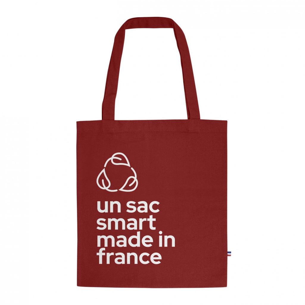 Sac shopping coton  bio 240g Made in France