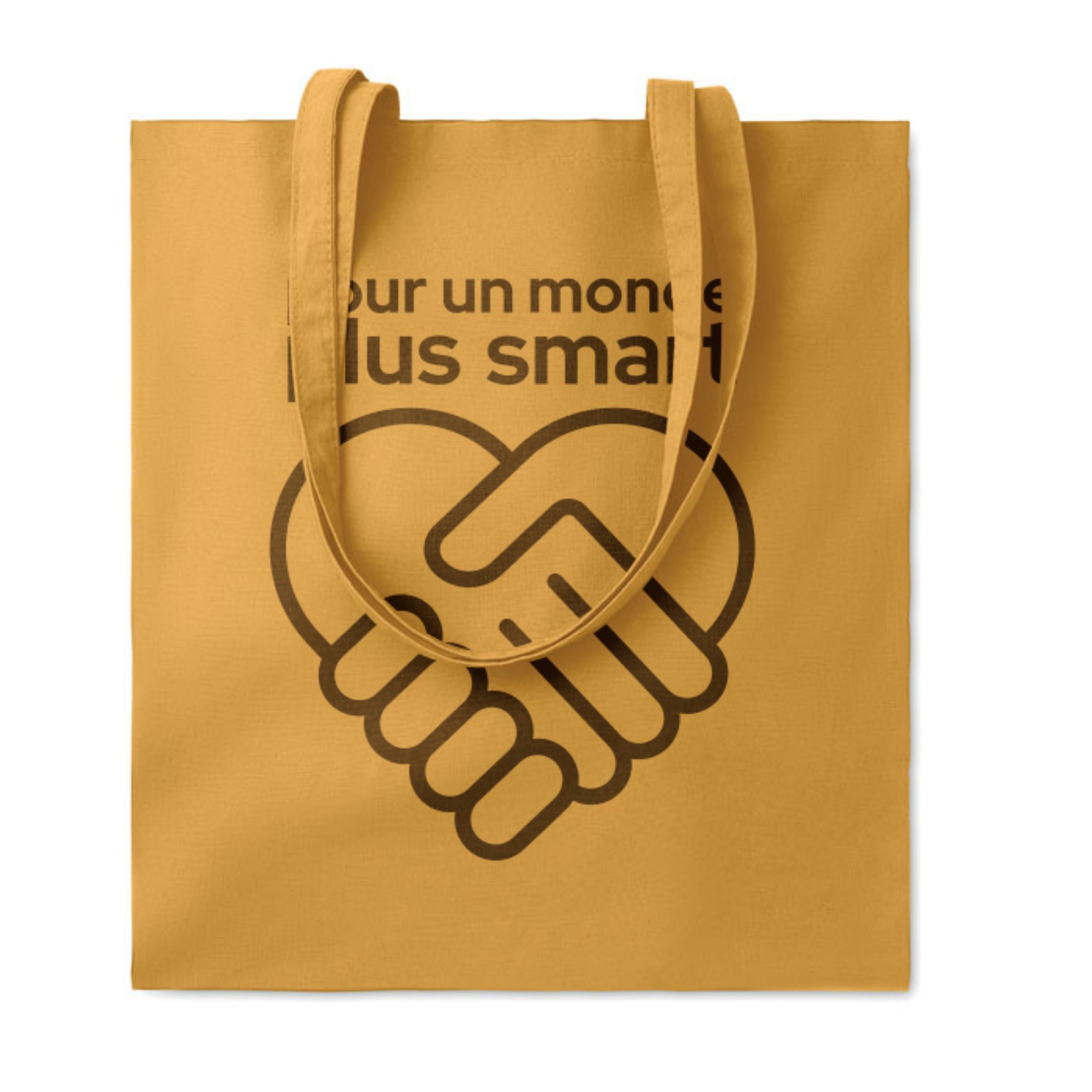 Sac shopping publicitaire en coton 140gr/m� couleur
