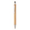 Stylo publicitaire en bambou avec stylet