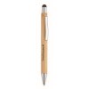 Stylo publicitaire en bambou avec stylet