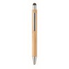 Stylo publicitaire en bambou avec stylet