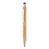 Stylo publicitaire en bambou avec stylet