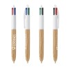 Stylo BIC 4 Couleurs Wood Style