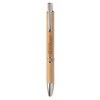 Stylo  bille en bambou et aluminium