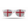 Lunettes de supporter avec drapeau